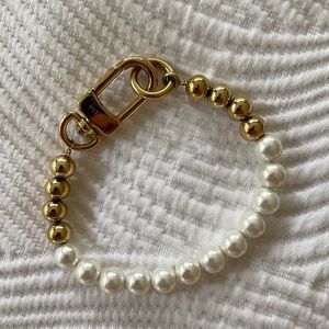 VITALY pearls and gold bracelet